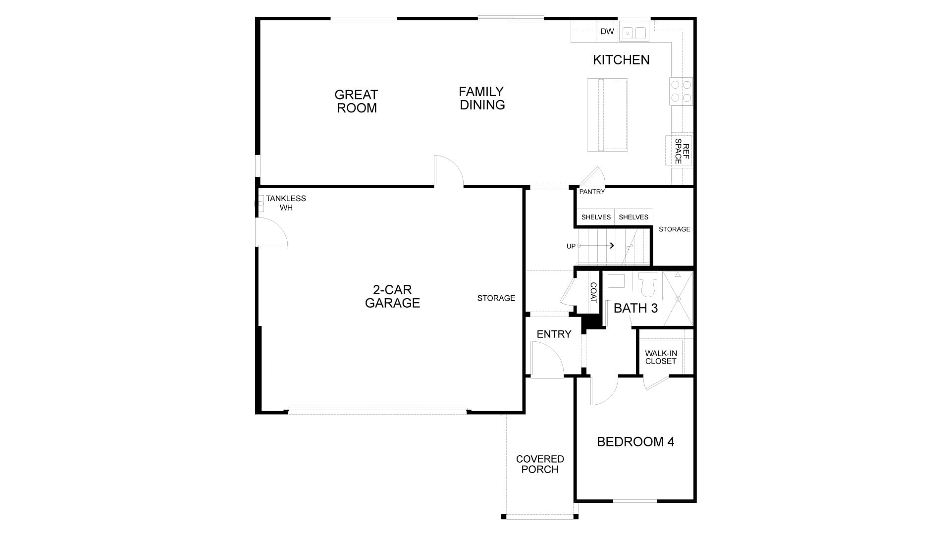 First Floor. 4br New Home in Antioch, CA