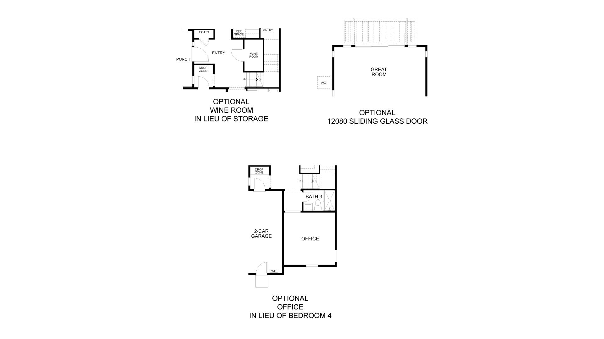 Residence 3 Room Options. 4br New Home in Fairfield, CA