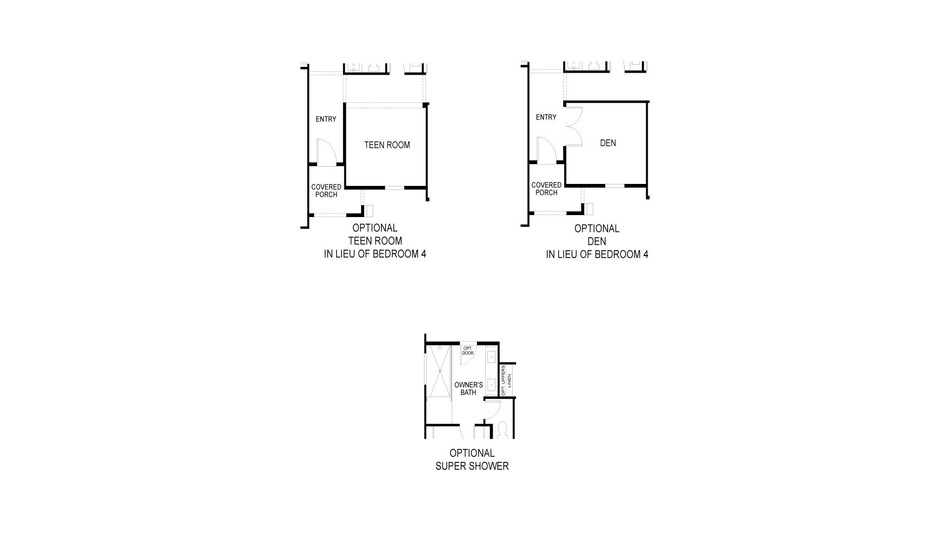 Residence 2 Room Options. 2,117sf New Home in Martinez, CA