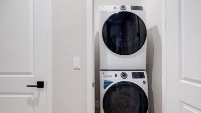 Residence 5 Model Optional Washer and Dryer