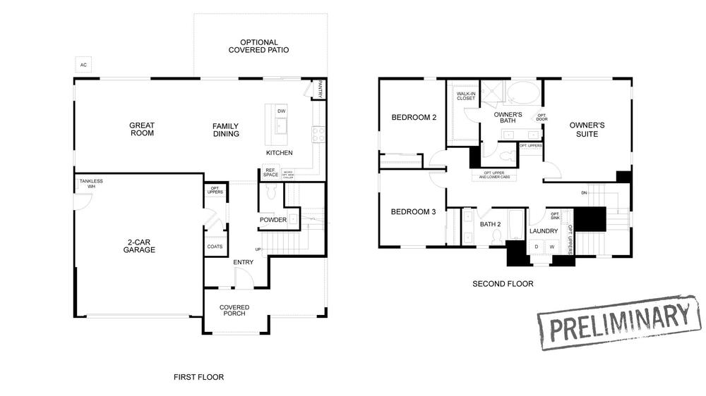 Residence 1 DeNova Homes Floorplan
