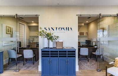 2020 BIA Bay Area Excellence in Home Building Awards - Best Sales Office Design - Santosha